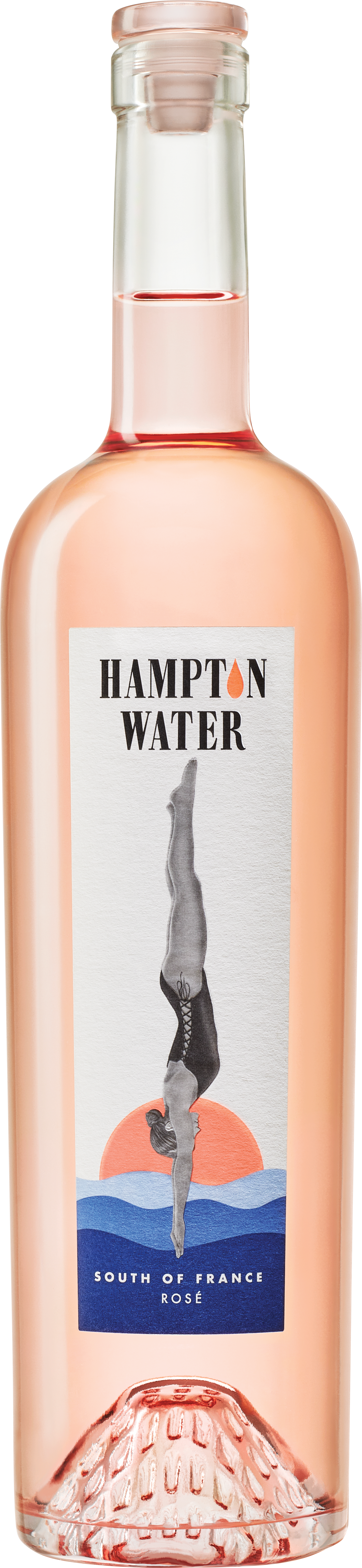 Hampton Water Rose 2023  Front Bottle Shot