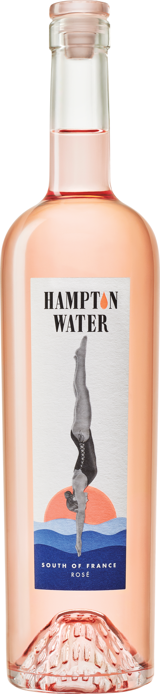 Hampton Water Rose 2023  Front Bottle Shot