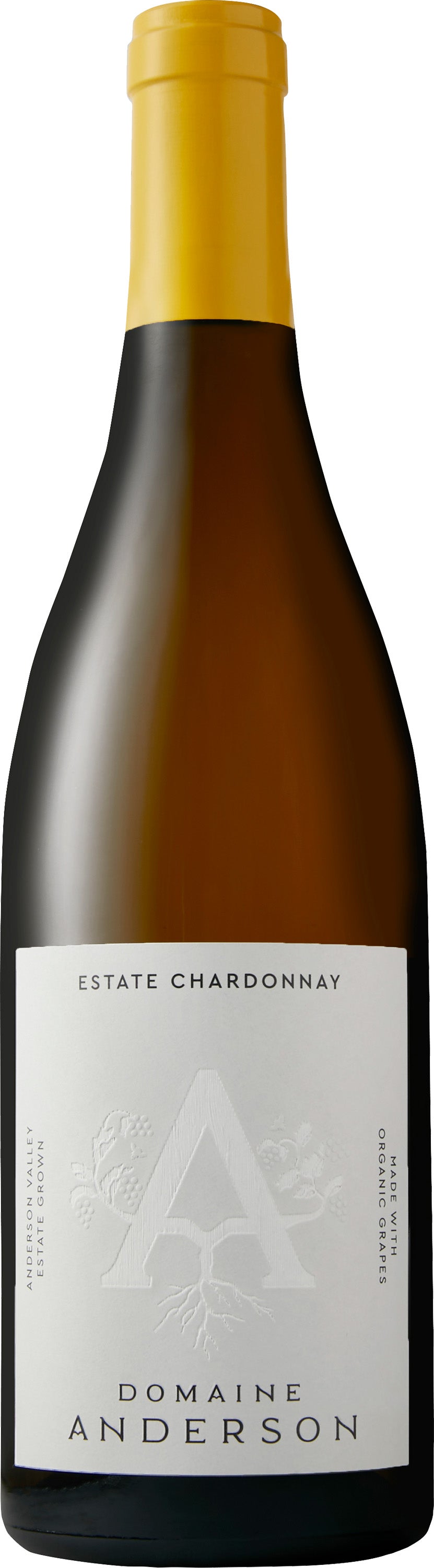 Domaine Anderson Estate Chardonnay 2021  Front Bottle Shot
