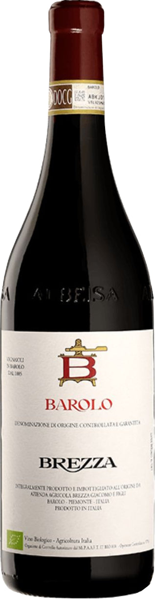 Brezza Barolo 2020  Front Bottle Shot