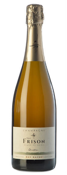 Val Frison Goustan Blanc de Noirs Brut Nature  Front Bottle Shot