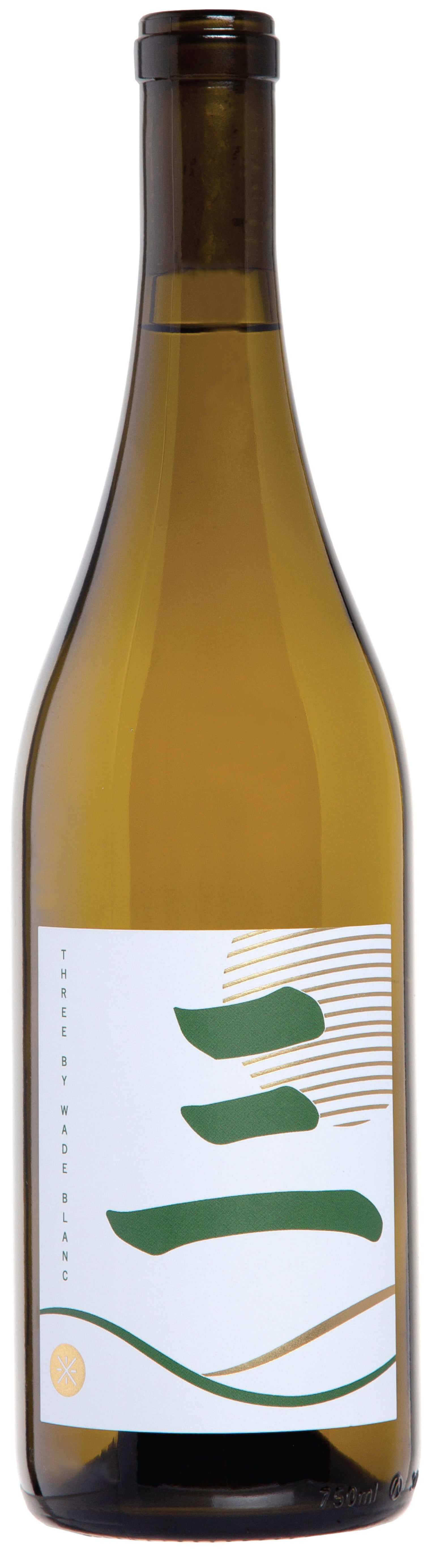 Wade Cellars Three By Wade Chenin Blanc 2022  Front Bottle Shot