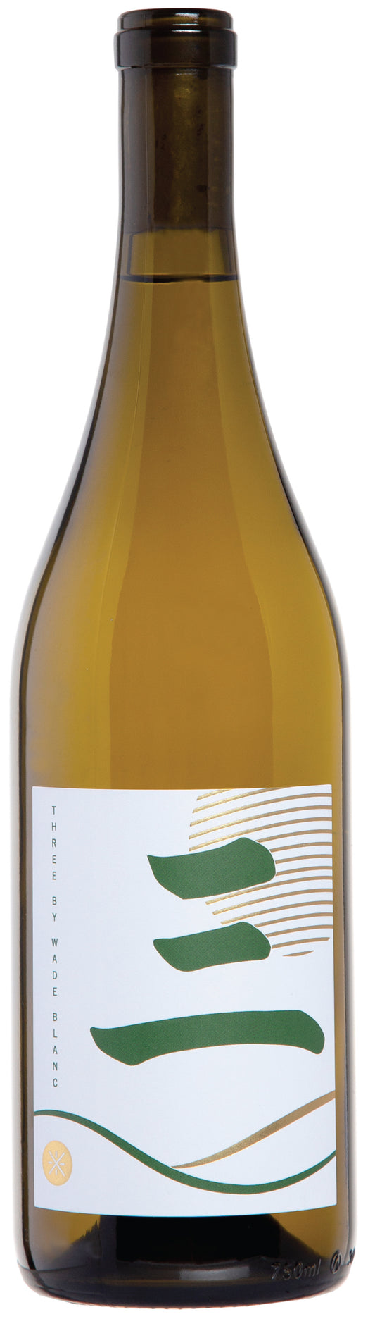 Wade Cellars Three By Wade Chenin Blanc 2022  Front Bottle Shot