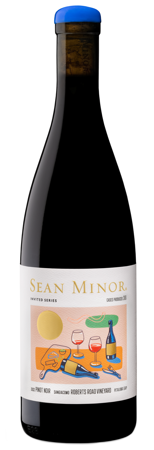 Sean Minor Sangiacomo-Roberts Road Vineyard Pinot Noir 2022  Front Bottle Shot