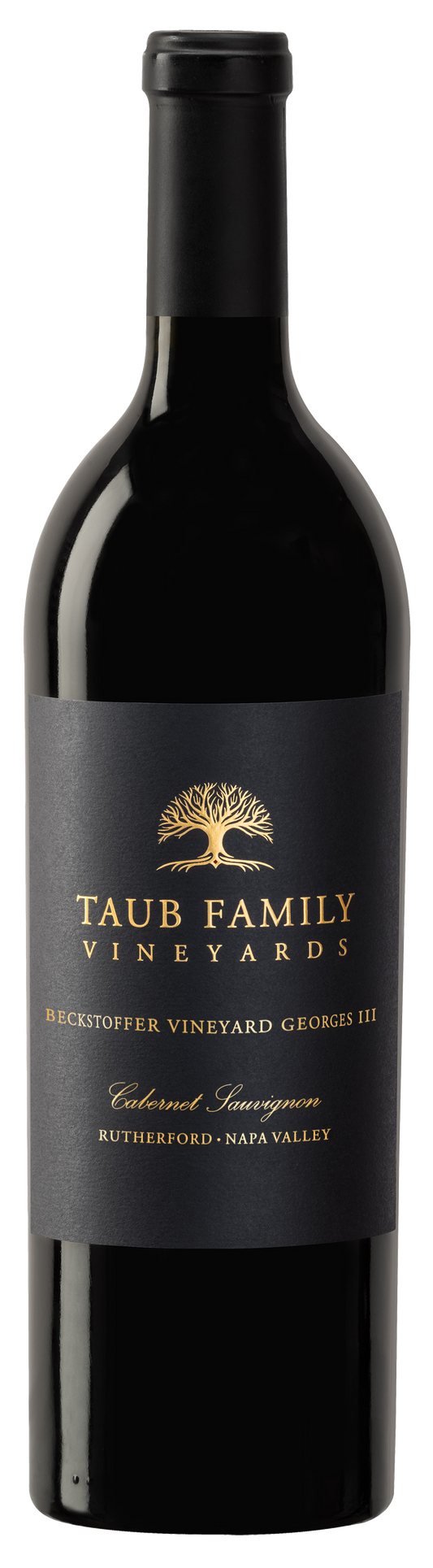 Taub Family Vineyards Beckstoffer Georges III Cabernet Sauvignon 2018  Front Bottle Shot