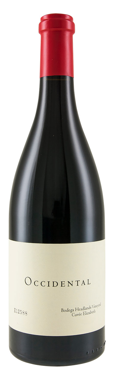 Occidental Bodega Headlands Cuvee Elizabeth Pinot Noir 2021  Front Bottle Shot