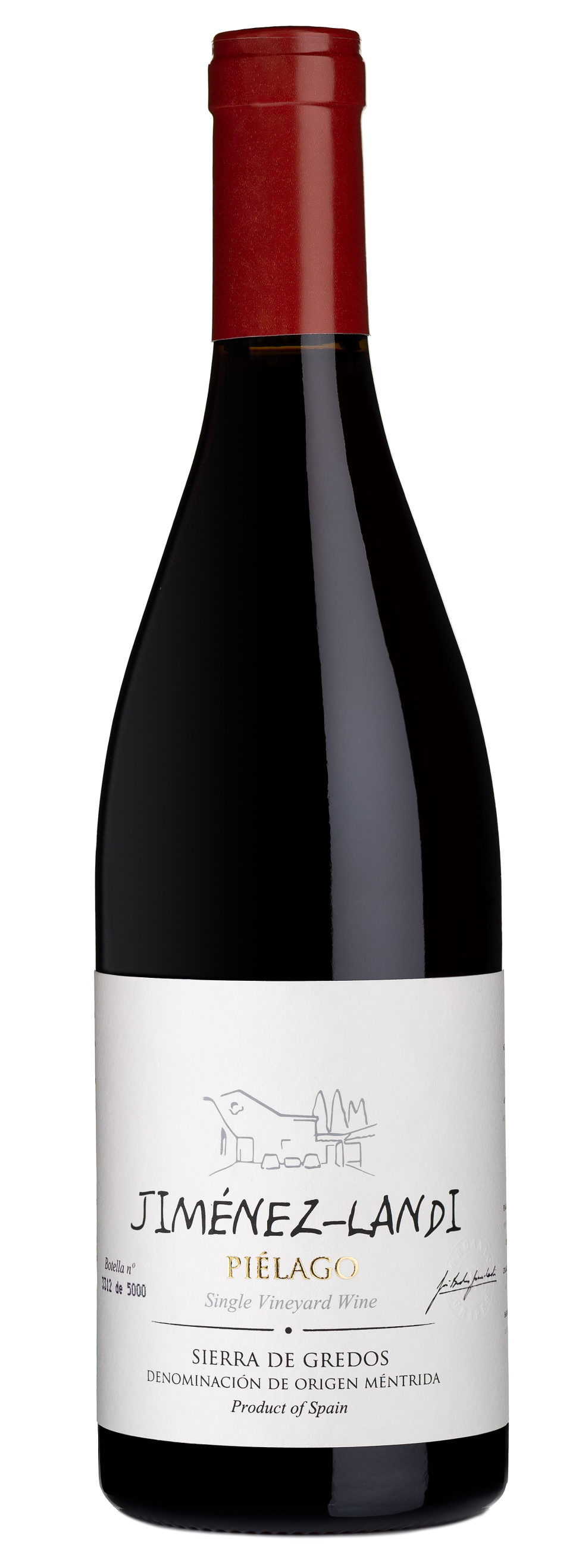 Bodegas Jimenez Landi Pielago 2020  Front Bottle Shot