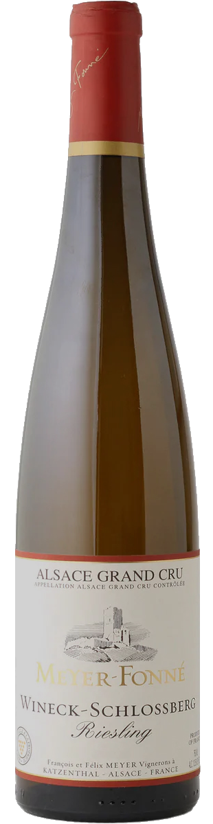 Meyer-Fonne Wineck-Schlossberg Riesling Grand Cru 2021  Front Bottle Shot