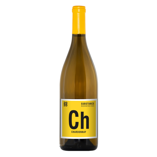 Substance Chardonnay 2020  Front Bottle Shot
