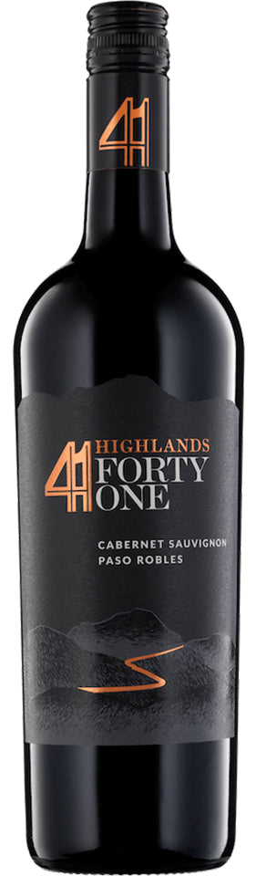 Highlands 41 Cabernet Sauvignon 2022  Front Bottle Shot