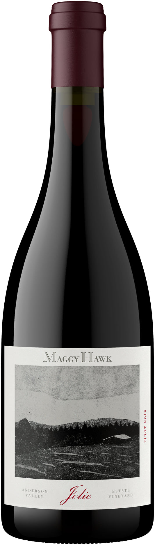 Maggy Hawk Jolie Pinot Noir 2020  Front Bottle Shot