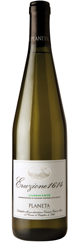 Planeta Eruzione 1614 Carricante 2020  Front Bottle Shot
