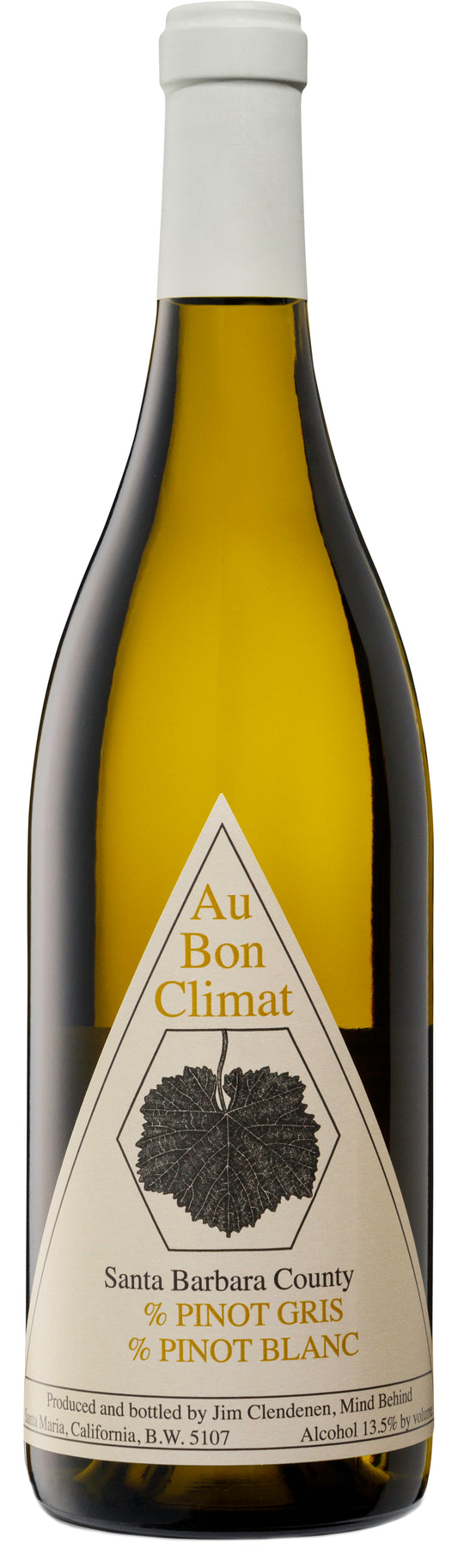 Au Bon Climat Pinot Blanc-Pinot Gris 2023  Front Bottle Shot