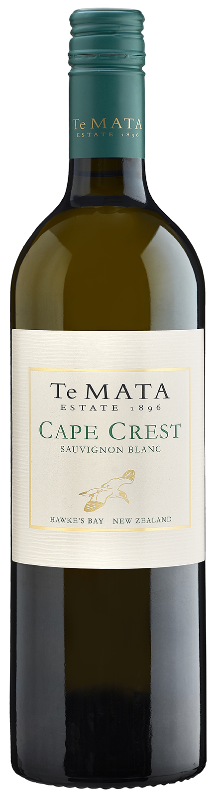 Te Mata Cape Crest Sauvignon Blanc 2021  Front Bottle Shot