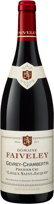 Faiveley Gevrey-Chambertin Lavaux Saint-Jacques Premier Cru 2020  Front Bottle Shot