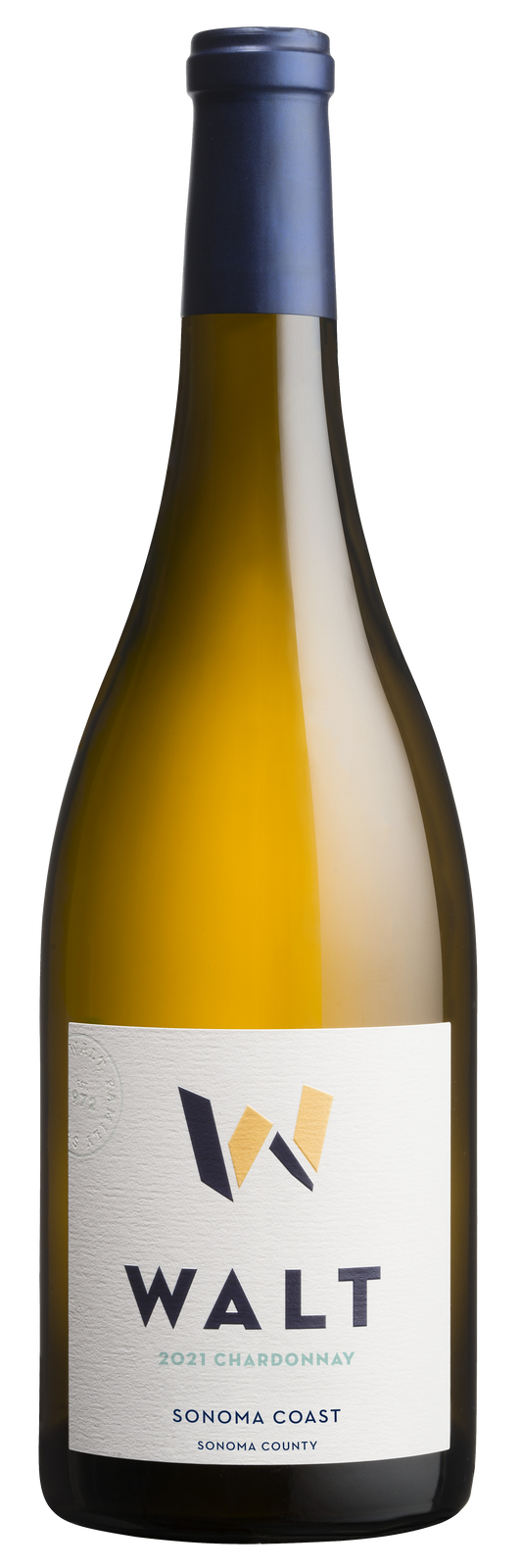 Walt Sonoma Coast Chardonnay 2021  Front Bottle Shot