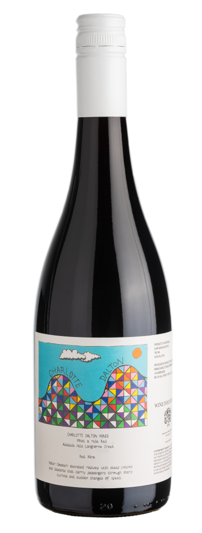Charlotte Dalton What A Ride Red 2022  Front Bottle Shot