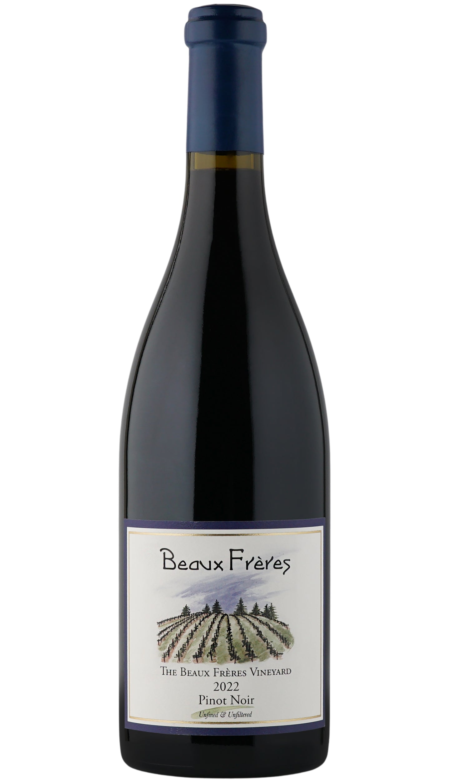 Beaux Freres The Beaux Freres Vineyard Pinot Noir 2022  Front Bottle Shot
