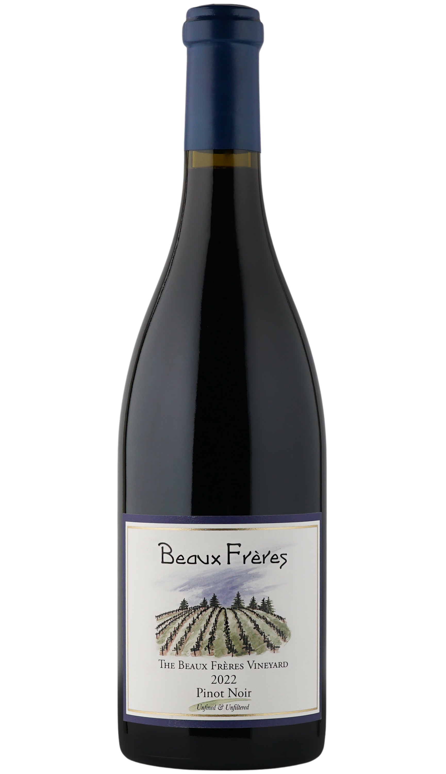 Beaux Freres The Beaux Freres Vineyard Pinot Noir 2022  Front Bottle Shot