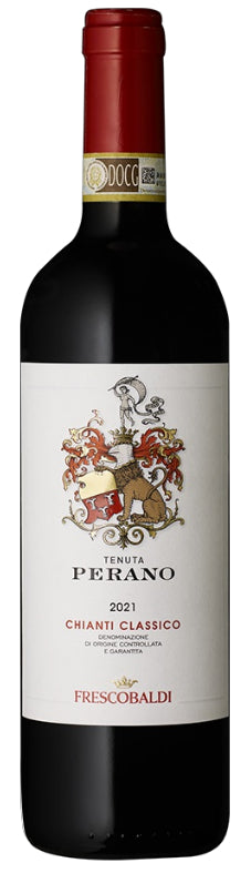 Frescobaldi Tenuta Perano Chianti Classico 2021  Front Bottle Shot