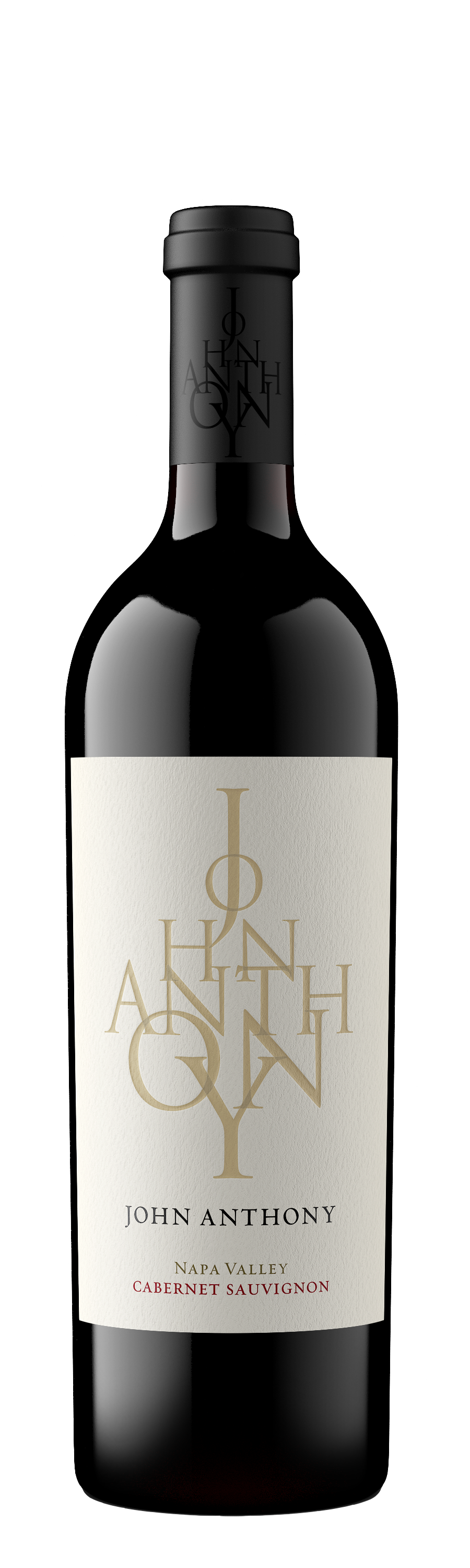John Anthony Vineyards Napa Valley Cabernet Sauvignon 2018  Front Bottle Shot