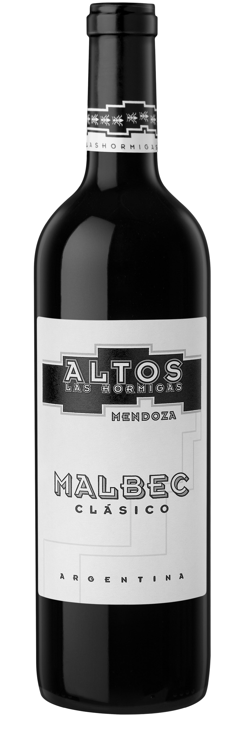 Altos Las Hormigas Clasico Malbec 2021  Front Bottle Shot