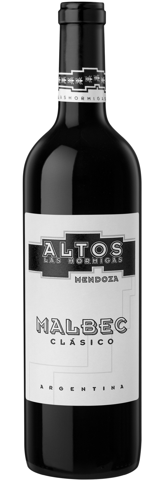 Altos Las Hormigas Clasico Malbec 2021  Front Bottle Shot