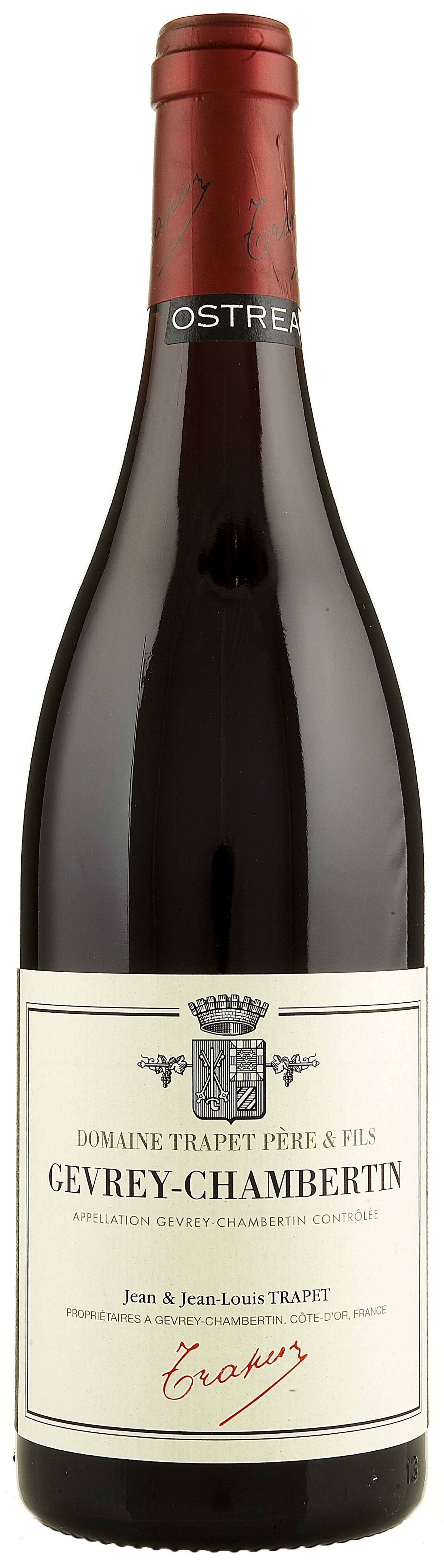 Domaine Trapet Gevrey-Chambertin Ostrea 2020  Front Bottle Shot