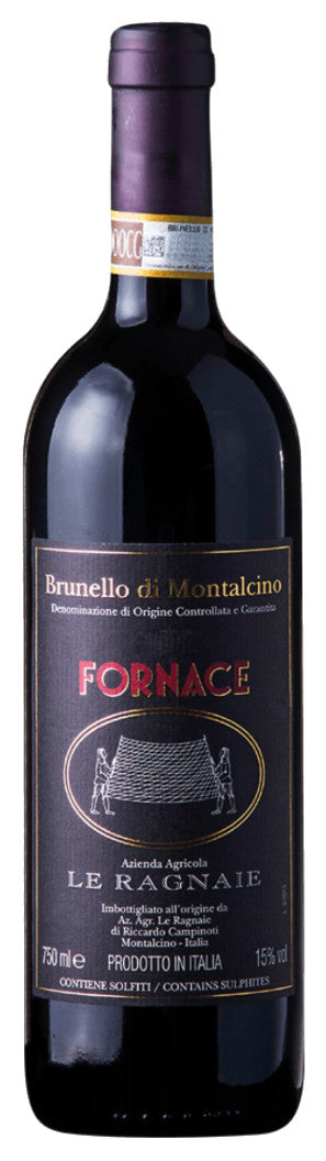 Le Ragnaie Fornace Brunello di Montalcino 2020  Front Bottle Shot