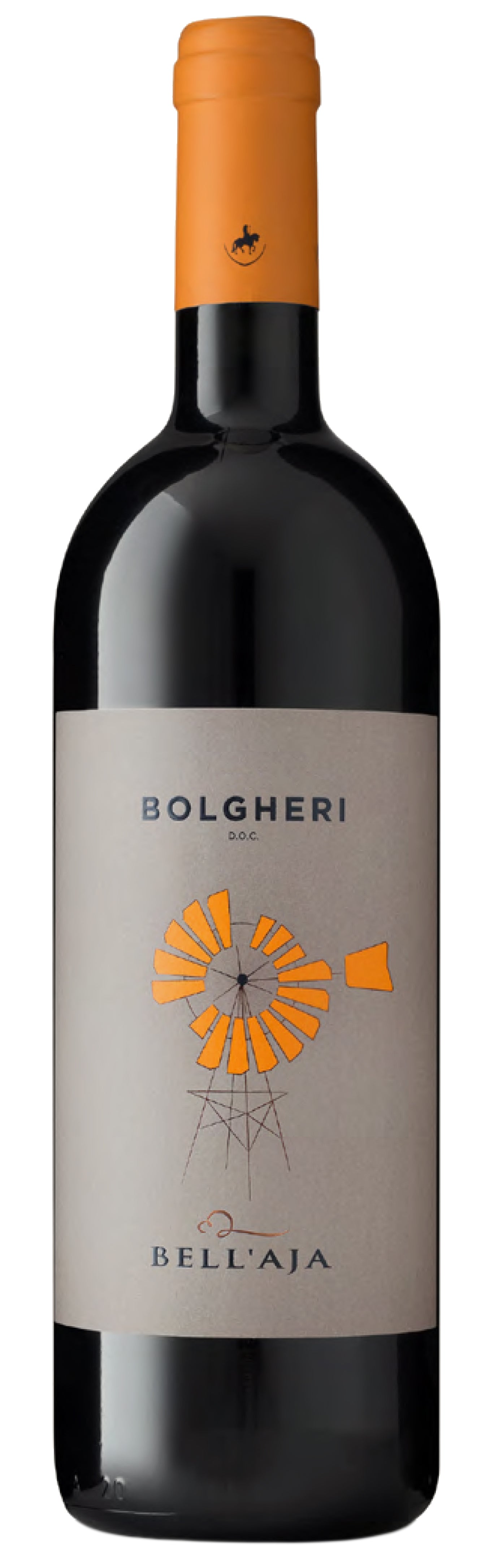 Bell 'Aja Bolgheri 2021  Front Bottle Shot