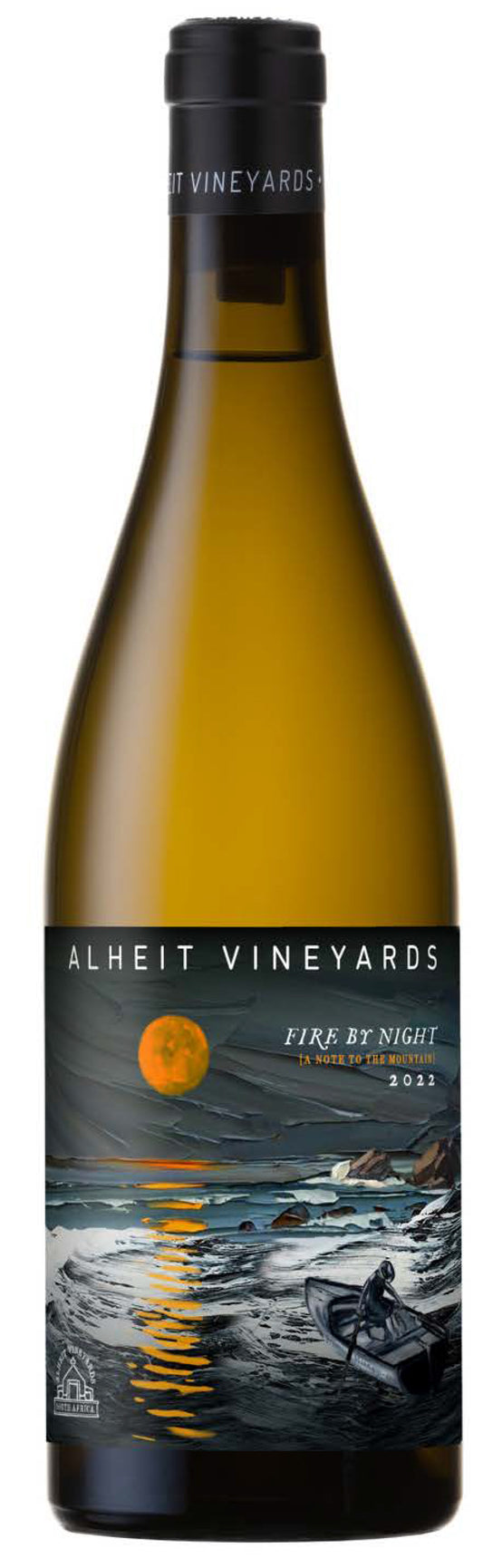 Alheit Fire by Night Chenin Blanc 2022  Front Bottle Shot