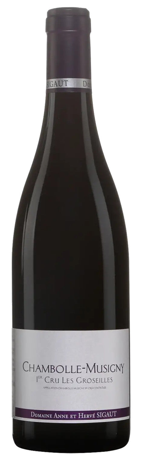 Domaine Sigaut Chambolle-Musigny Groseilles Premier Cru 2021  Front Bottle Shot