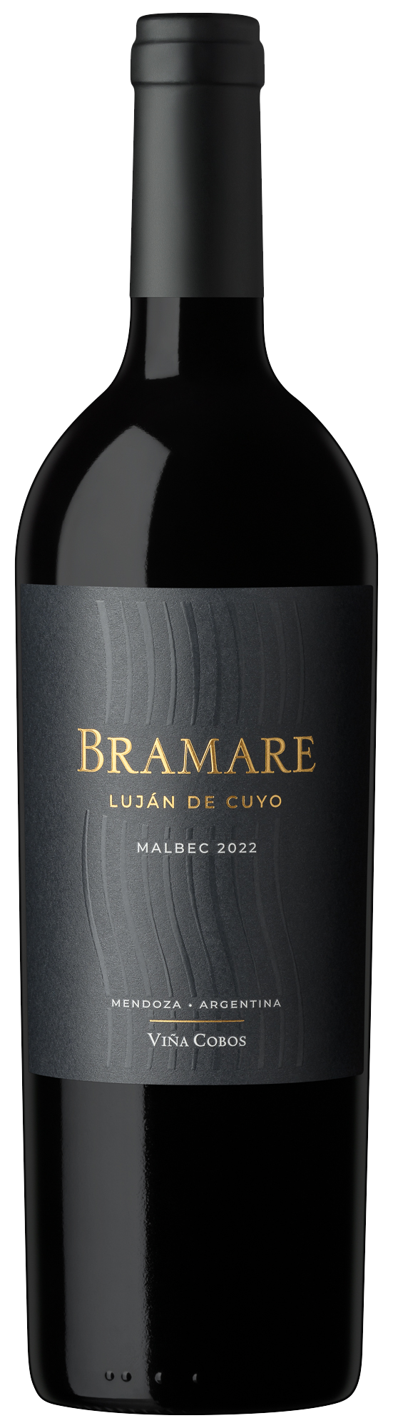 Vina Cobos Bramare Lujan de Cuyo Malbec 2022  Front Bottle Shot