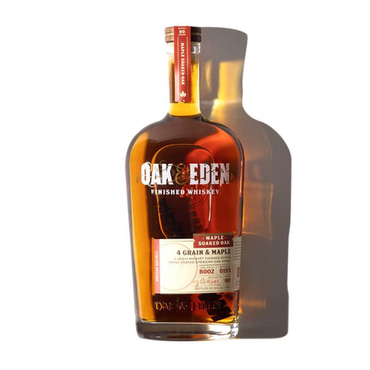 Oak and Eden 4 Grain & Maple Whiskey 750ml