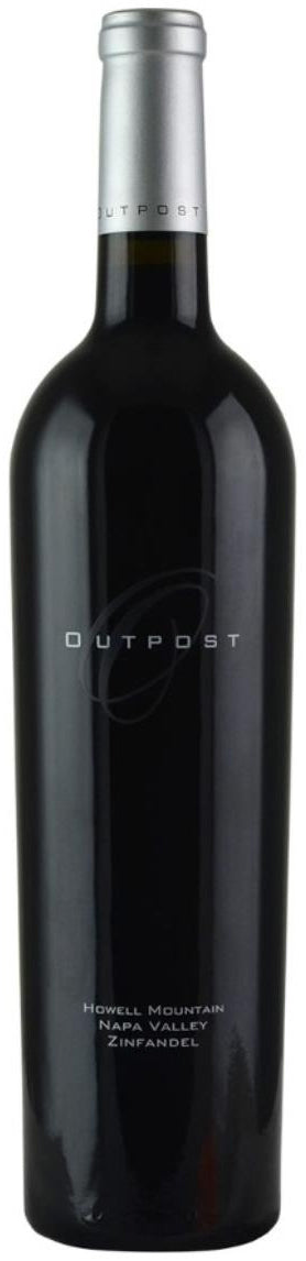 Outpost Howell Mountain Zinfandel 2022  Front Bottle Shot