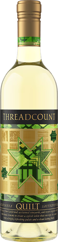 Quilt Threadcount Sauvignon Blanc 2023  Front Bottle Shot