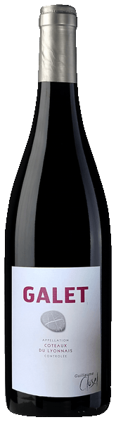 Guillaume Clusel Coteaux du Lyonnais Galet 2021  Front Bottle Shot