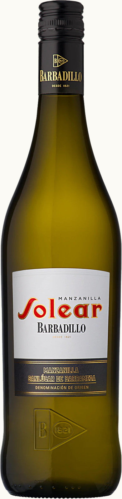 Barbadillo Solear Manzanilla Sherry  Front Bottle Shot