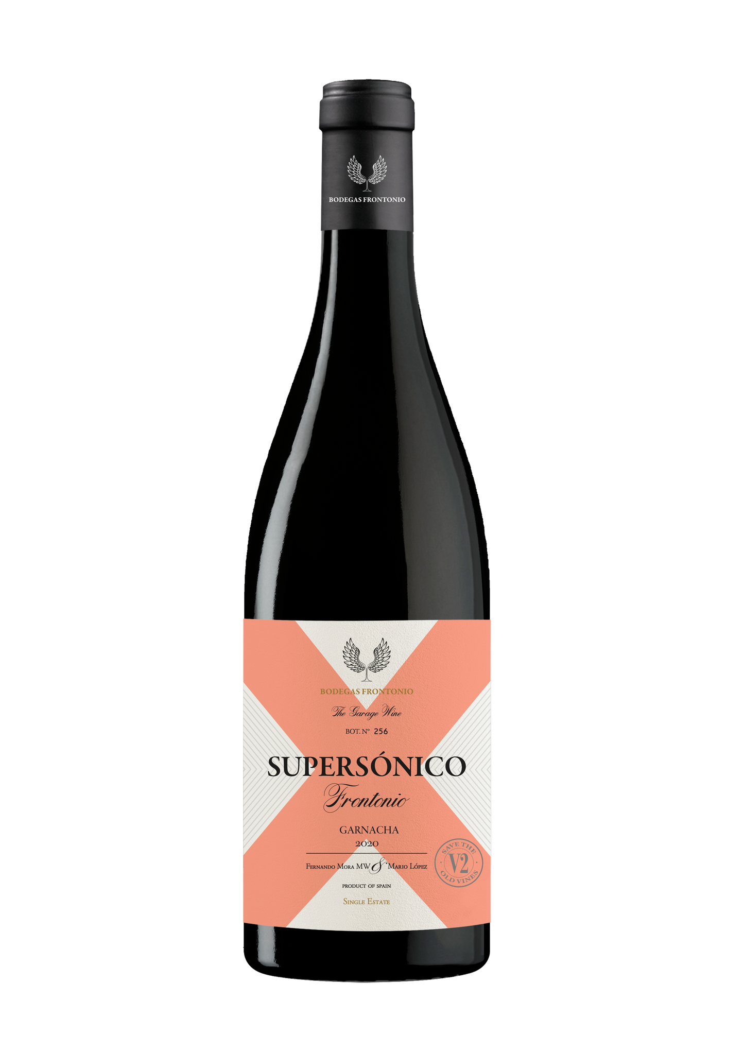 Bodegas Frontonio Supersonico Garnacha 2020  Front Bottle Shot