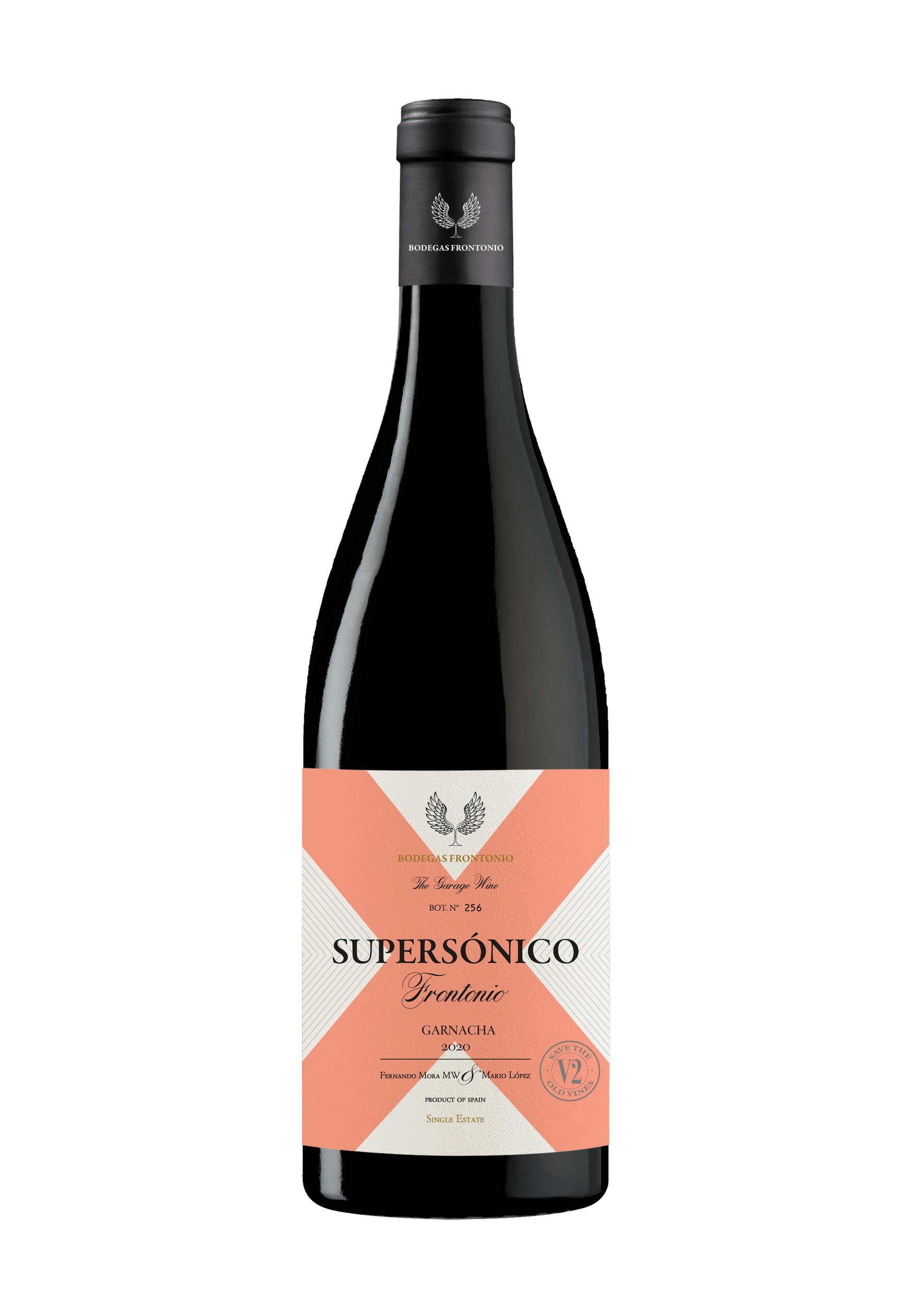 Bodegas Frontonio Supersonico Garnacha 2020  Front Bottle Shot