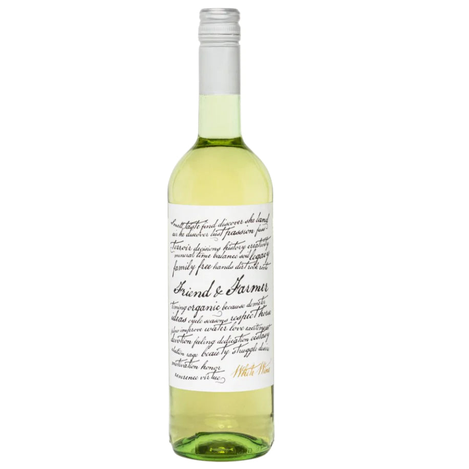 Friend and Farmer White 2023  Front Bottle Shot