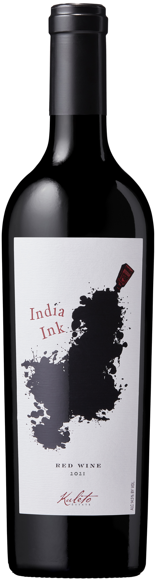 Kuleto Estate India Ink Red 2021  Front Bottle Shot