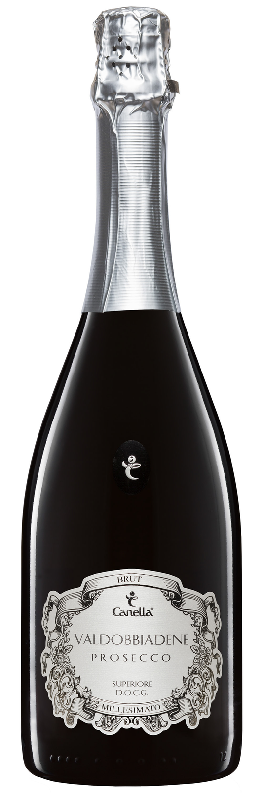 Canella Millesimato Prosecco Superiore di Conegliano 2021  Front Bottle Shot