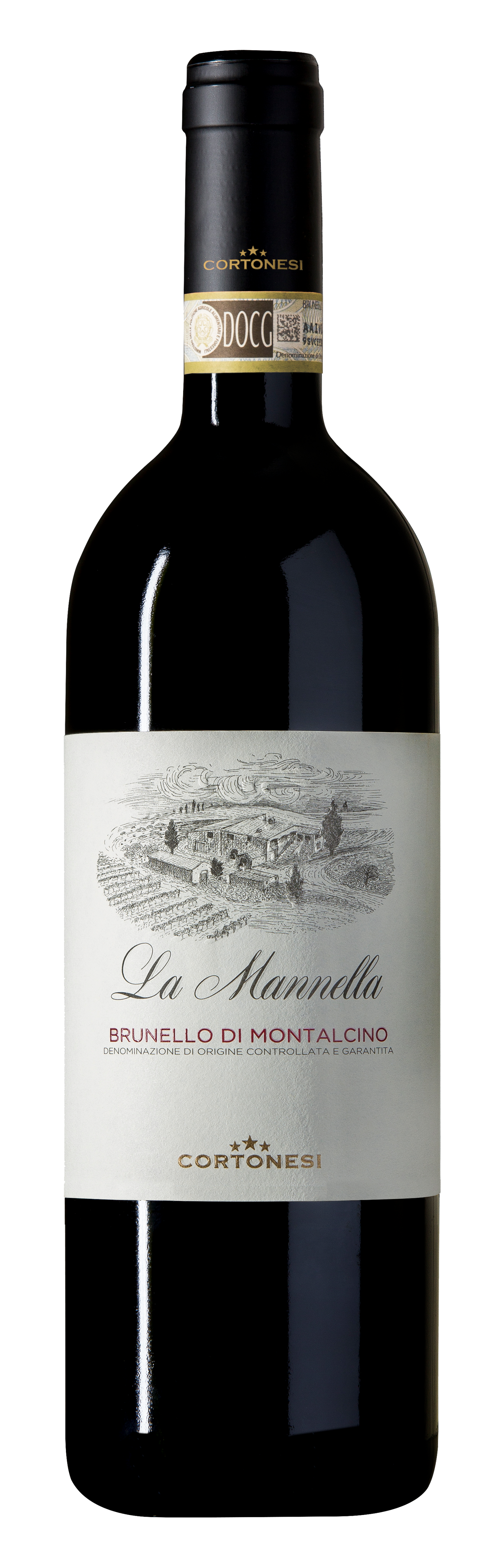 Cortonesi La Mannella Brunello di Montalcino 2019  Front Bottle Shot