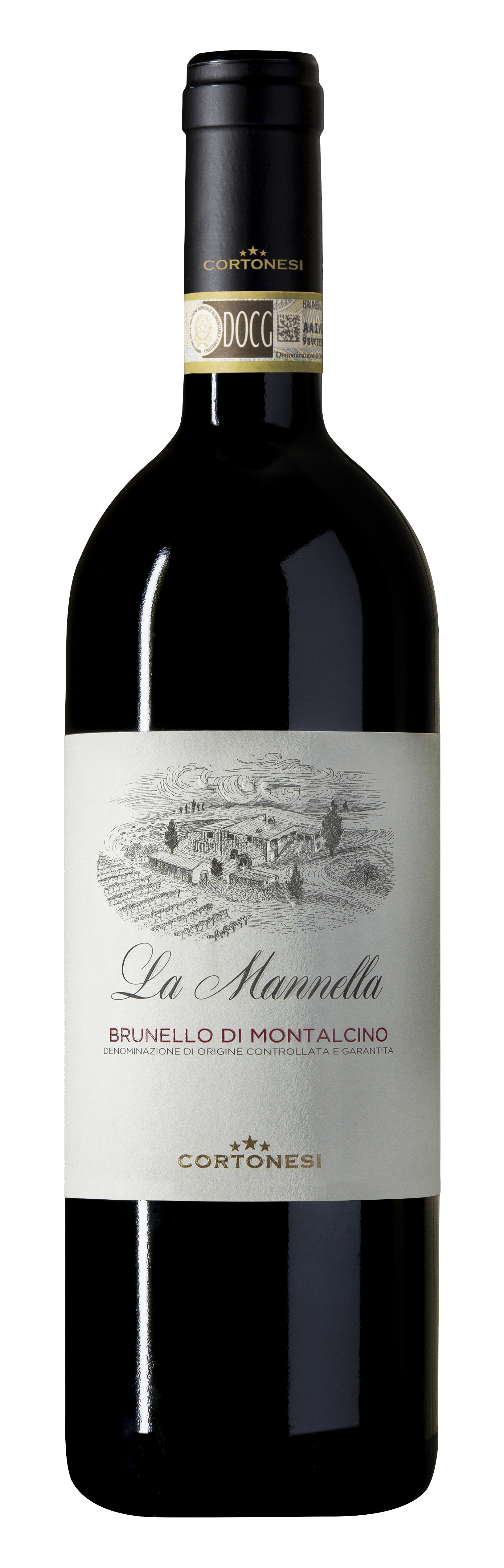 Cortonesi La Mannella Brunello di Montalcino 2019  Front Bottle Shot