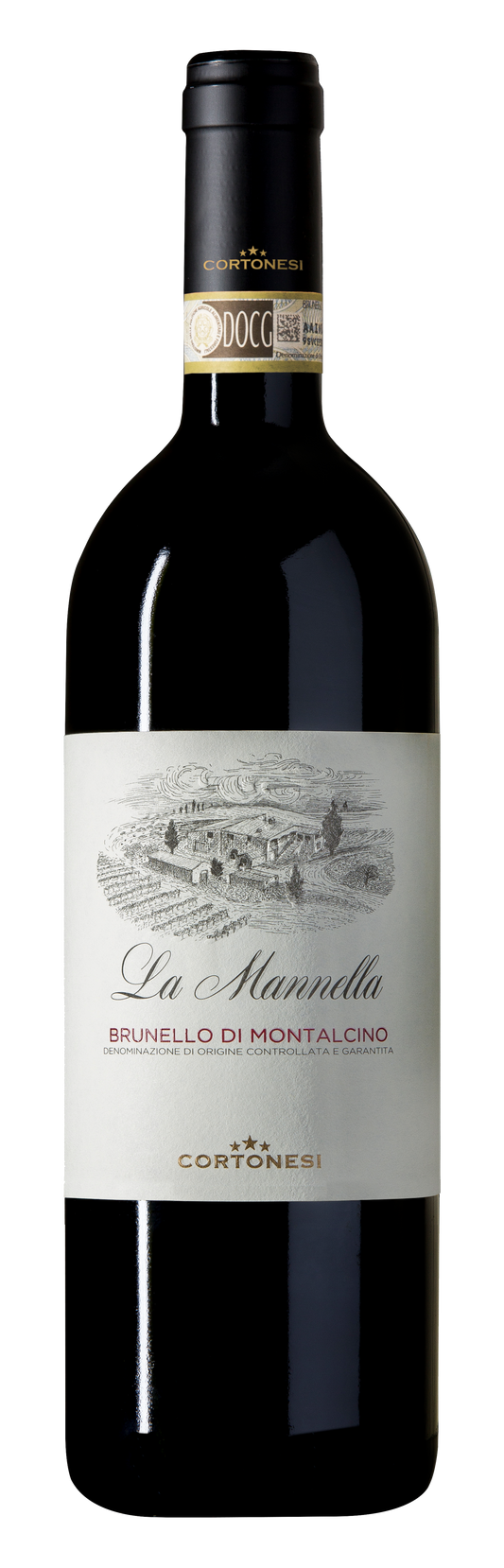 Cortonesi La Mannella Brunello di Montalcino 2019  Front Bottle Shot