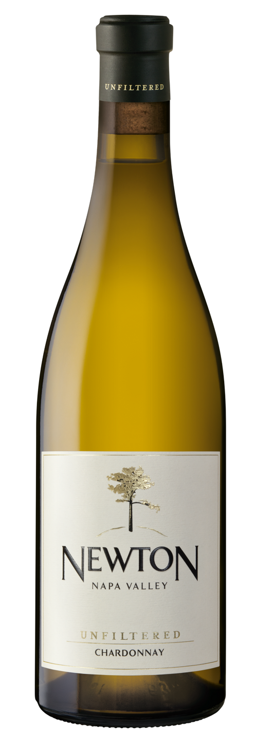 Newton Unfiltered Chardonnay 2022  Front Bottle Shot