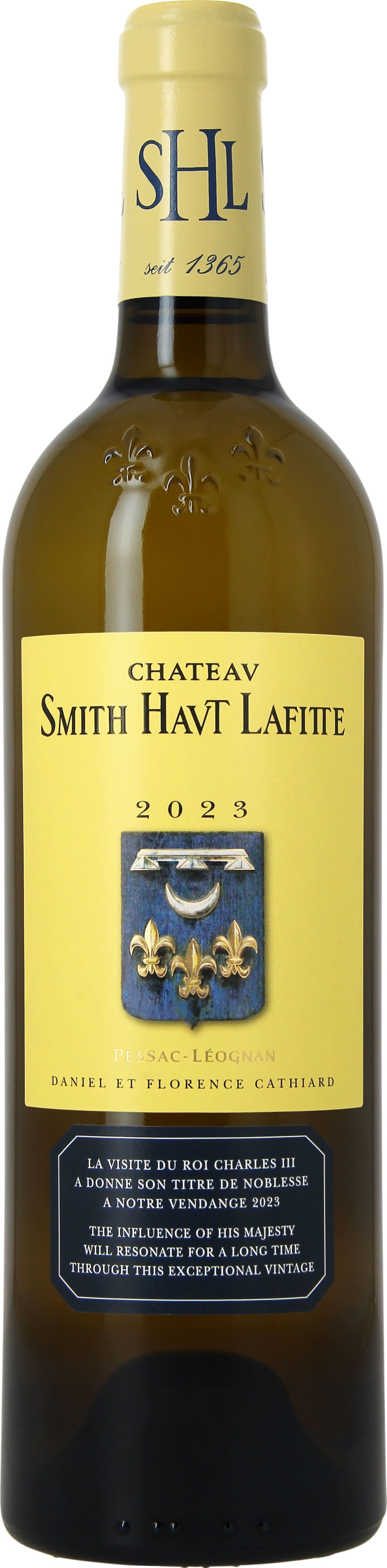 Chateau Smith Haut Lafitte Blanc (Futures Pre-Sale) 2023  Front Bottle Shot