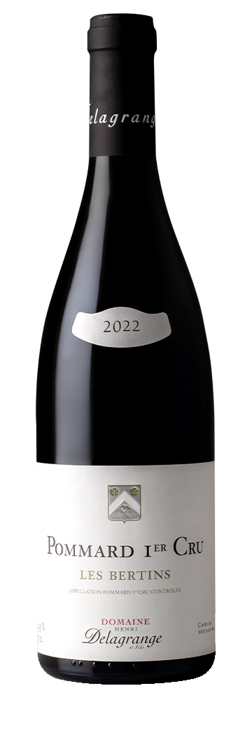 Domaine Henri Delagrange Pommard Les Bertins Premier Cru 2021  Front Bottle Shot