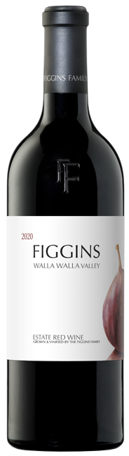 Figgins Estate Red Wine 2020  Front Bottle Shot